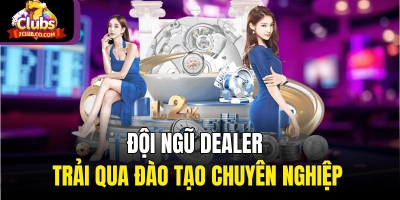 Đội ngũ dealer trải qua đào tạo chuyên nghiệp 